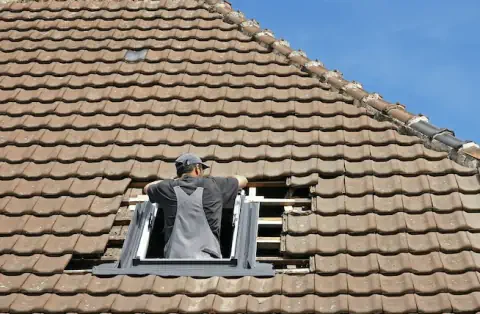 Pose de velux - Le Perrier